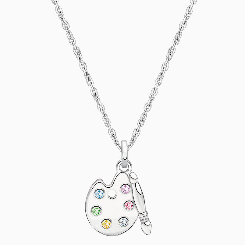 4mm Opals, Lab Created White Opal Baby/Children’s Name Bracelet for Girls – Sterling Silver