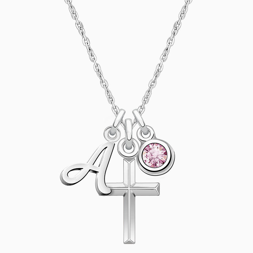 June Birthstone, Sterling Silver and Alexandrite Purple Murano Glass (Hand Made in Italy) – Children’s Adoré™ Charm