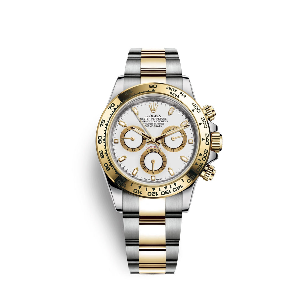 Cosmograph Daytona, 18k Yellow Gold and Stainless Steel, 40mm, Ref# 116503-0001