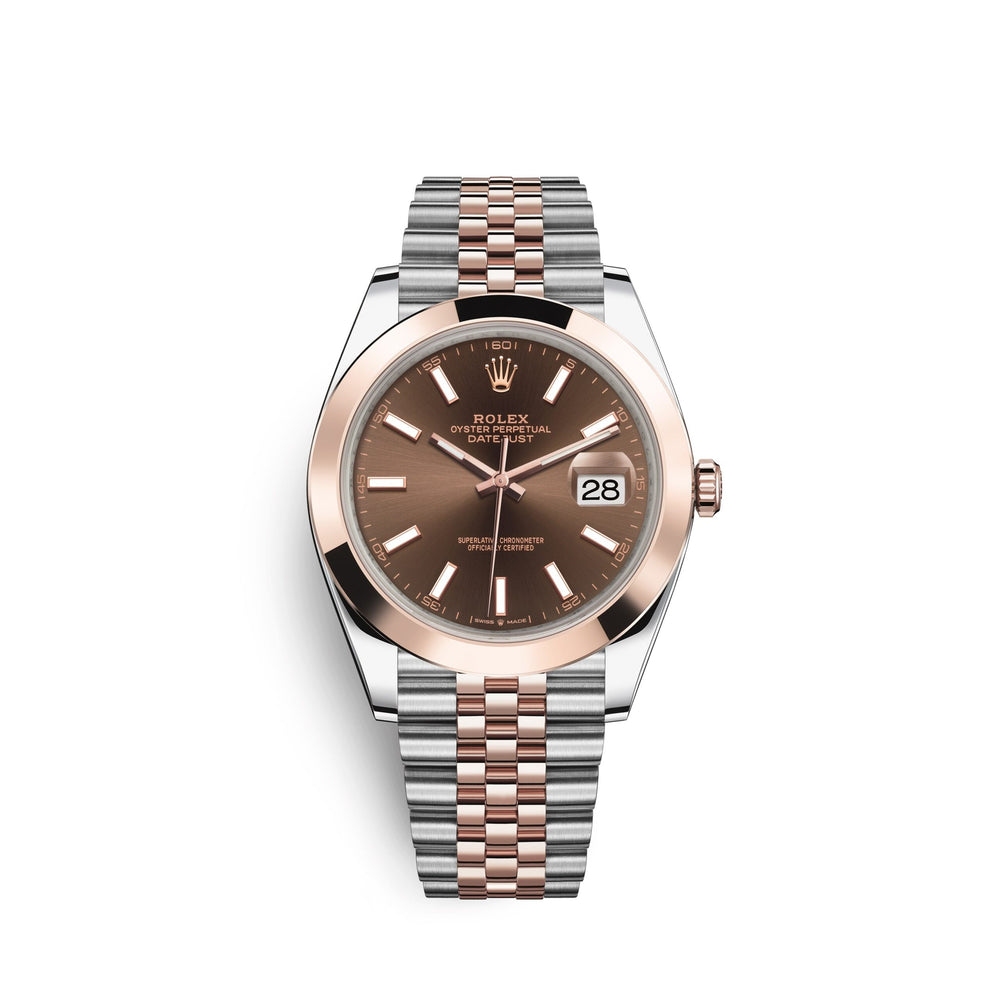 Datejust 41, 18k Everose Gold and Stainless Steel, 41mm, Ref# 126301-0002