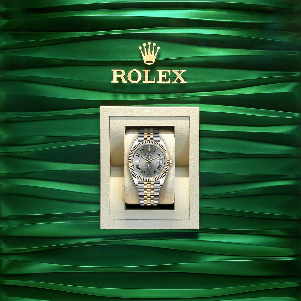 Datejust 41, 18k Yellow Gold and Stainless Steel, 41mm, Ref# 126333-0020