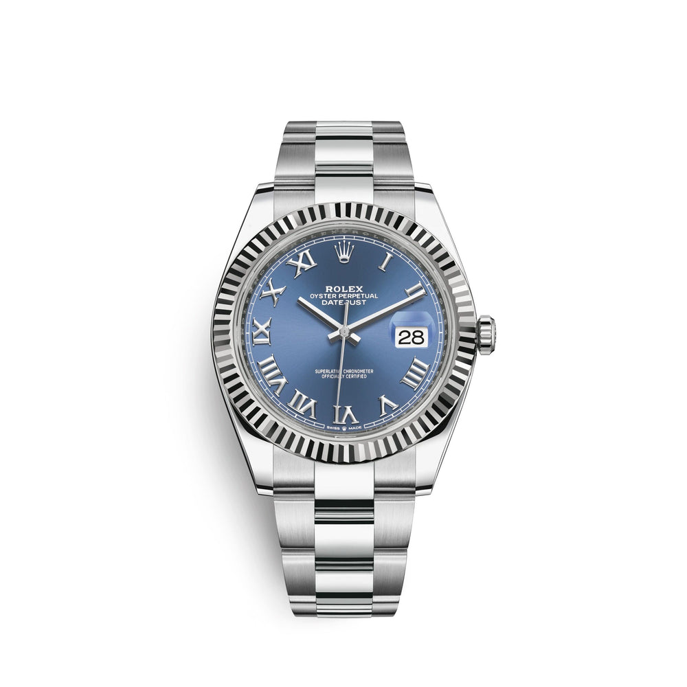 Datejust 41, Stainless Steel and 18k White Gold, 41mm, Ref# 126334-0025