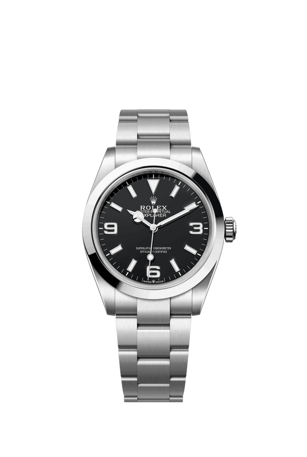 Explorer 40, Oystersteel, 40mm, Ref# 224270-0001
