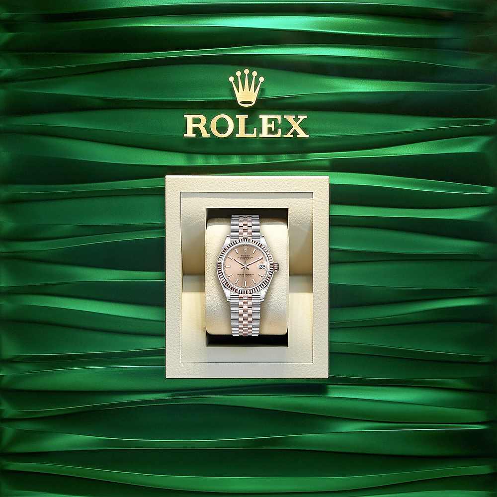 Datejust 31, Oystersteel and 18k Everose Gold, Ref#278271-0010