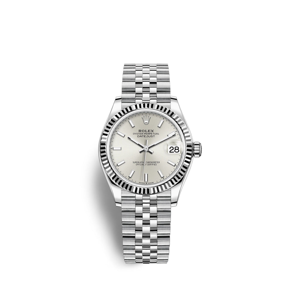 Datejust 31, Oystersteel and 18k White Gold, Ref# 278274-0012