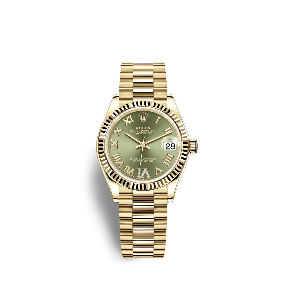 Datejust 31, 18k Yellow Gold, Ref# 278278-0030