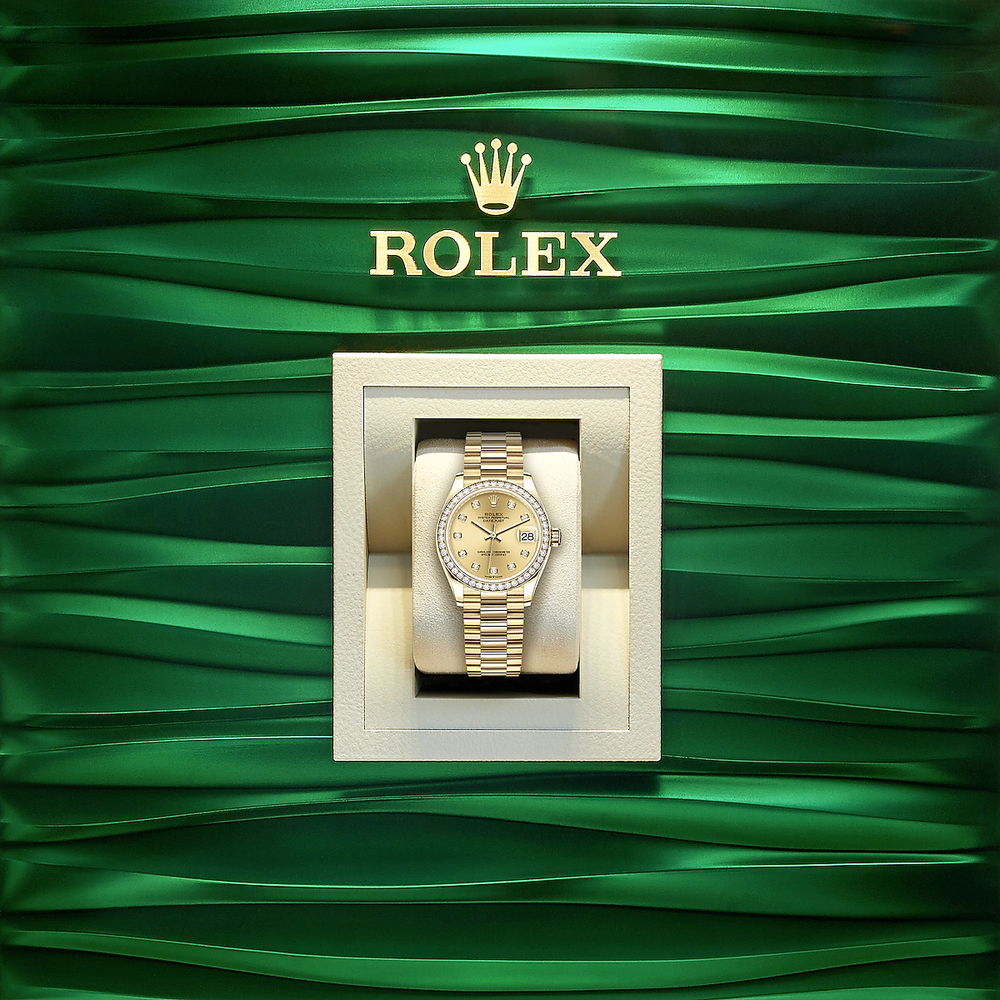 Datejust 31, 18kt Yellow Gold, Ref# 278288RBR-0005