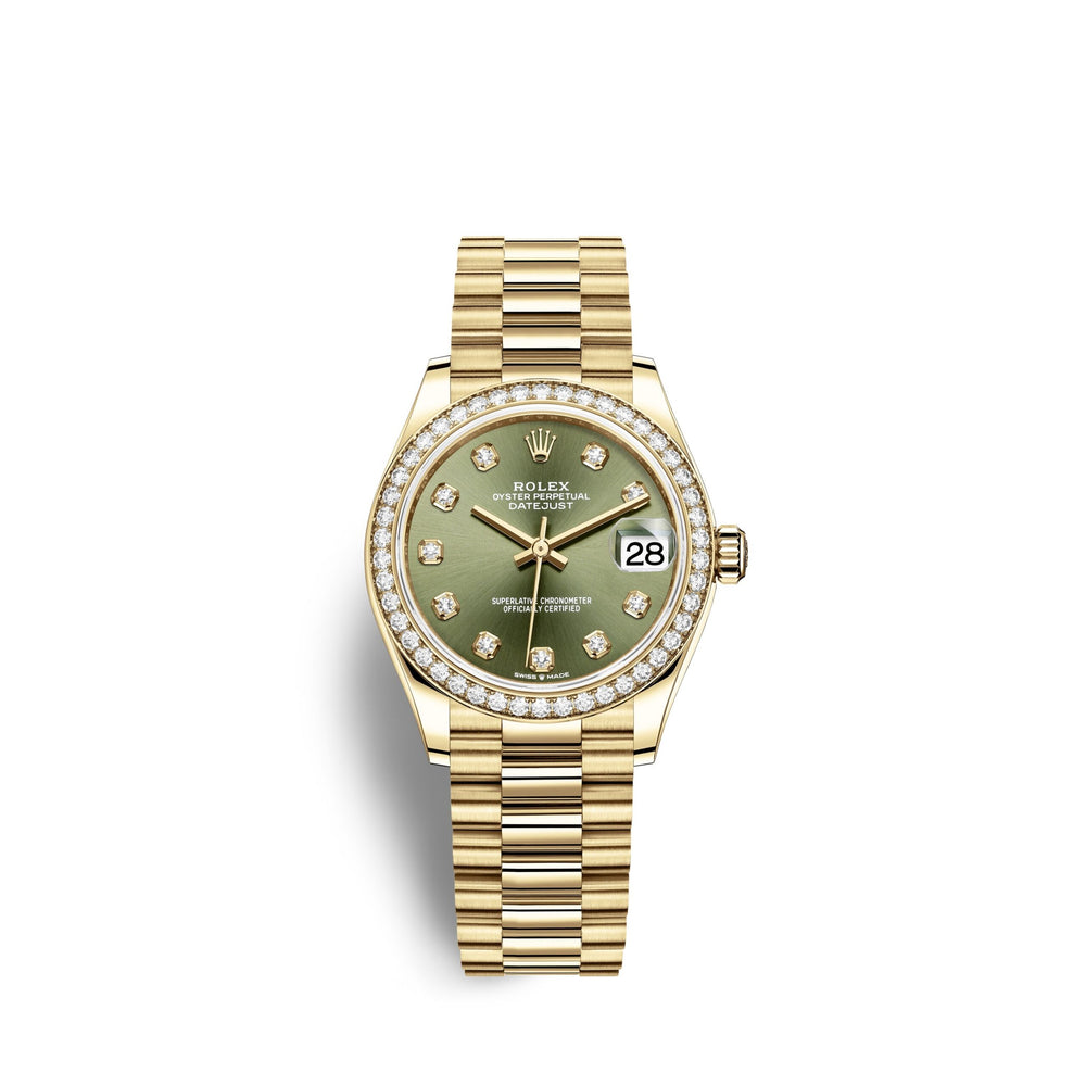 Datejust 31, 18kt Yellow Gold, Ref# 278288RBR-0007