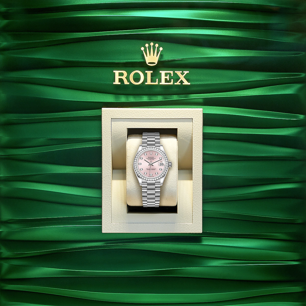Datejust 31, 18kt White Gold, Ref# 278289RBR-0022