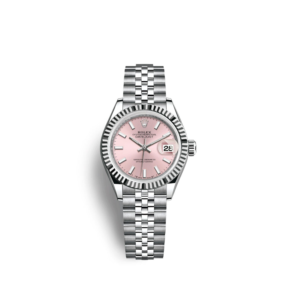 Lady-Datejust 28, Oystersteel and 18k White Gold, Ref# 279174-0001