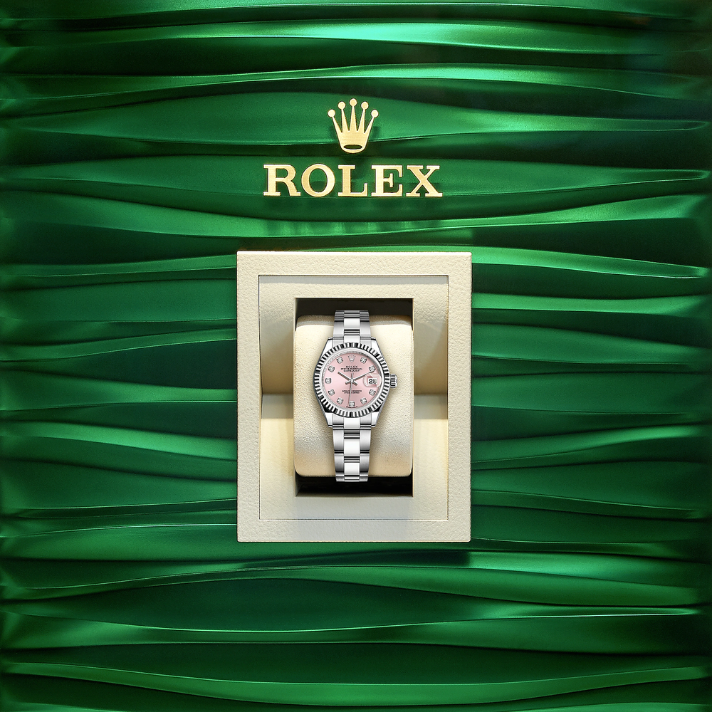 Lady-Datejust 28, Oystersteel and 18k White Gold, Ref# 279174-0004