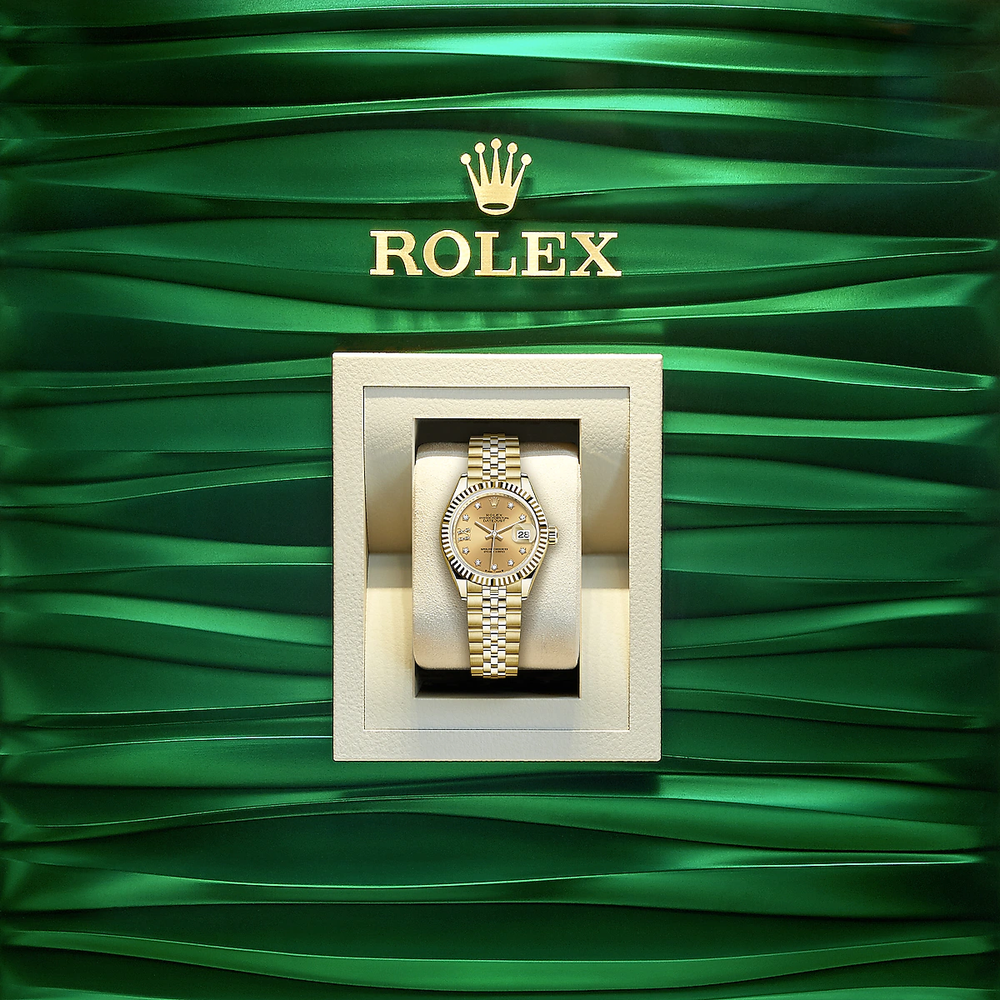 Lady-Datejust 28, 18k Yellow Gold, Ref# 279178-0014