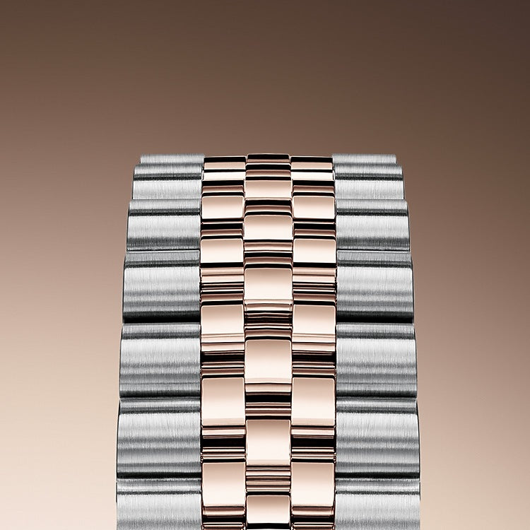 Datejust 31, Oystersteel and 18k Everose Gold, Ref#278271-0010
