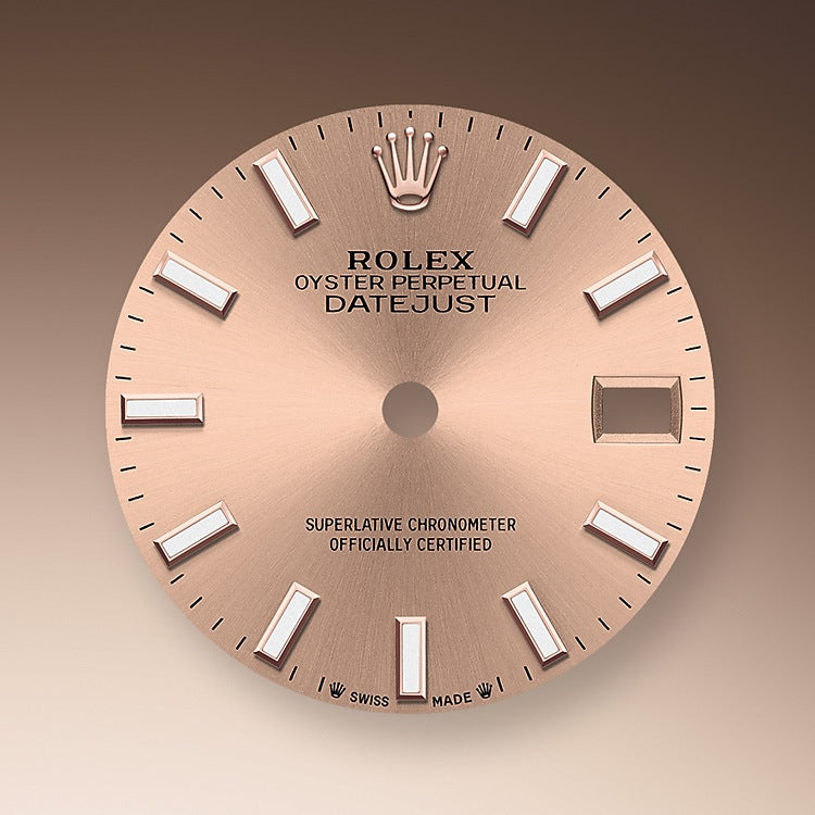 Lady-Datejust 28, 18kt Everose Gold and diamonds, Ref# 279135RBR-0025