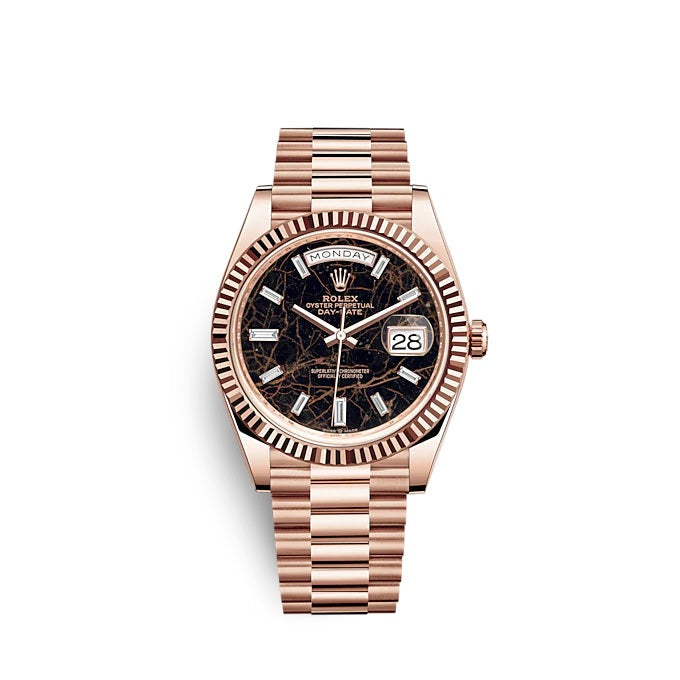 Day-Date 40 Everose gold Ref# 228235-0045