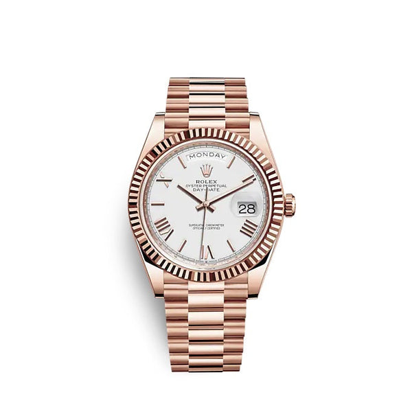 Day-Date 40 Everose gold Ref# 228235-0032